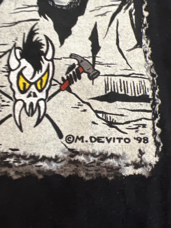 Vintage 1998 Metallica T Shirt - image 4