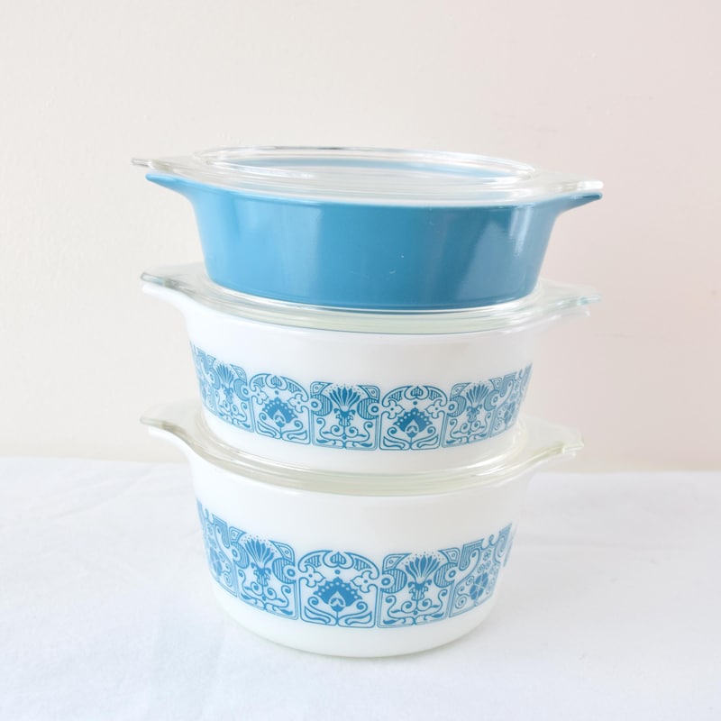 Pyrex Horizon Blue - Etsy
