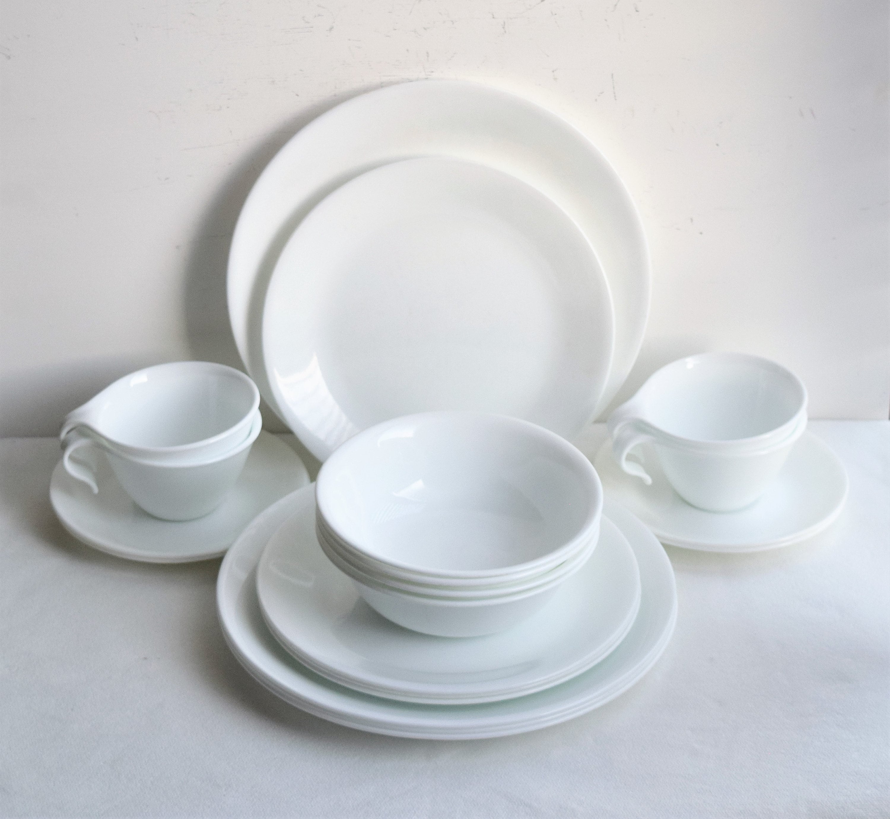 Corelle winter frost white plates online