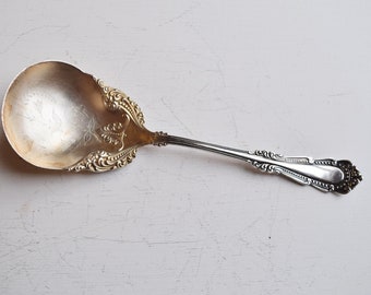 Rogers Bros A1 Silver Plated Serving Spoon/Silver Plated Serving Utensils