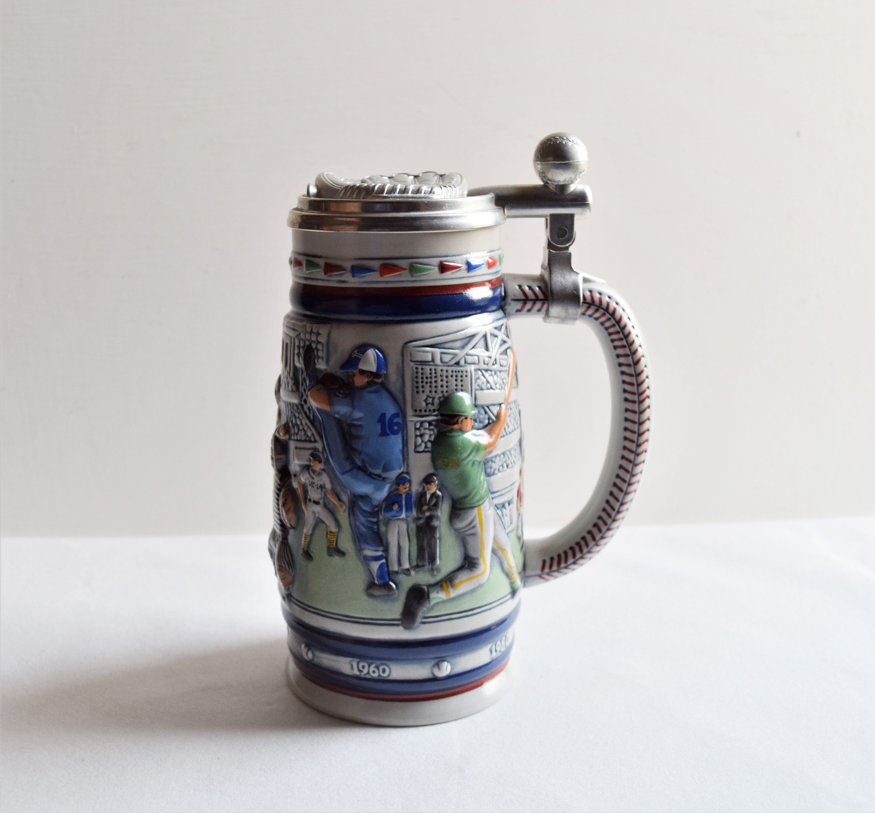Vintage Avon Beer Stein With Lid 1984 Avon Collectible Beer Etsy