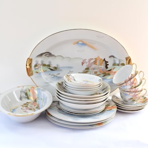 Mt Fuji Dinnerware - Etsy