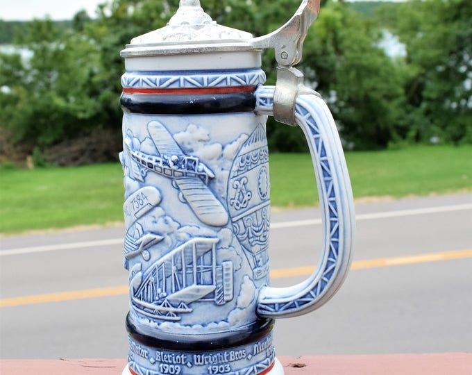 Vintage Avon Beer Stein With Lid 1981 Avon Collectible Beer Etsy