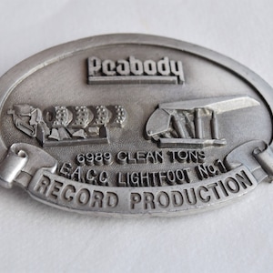 Peabody Belt Buckle - Etsy