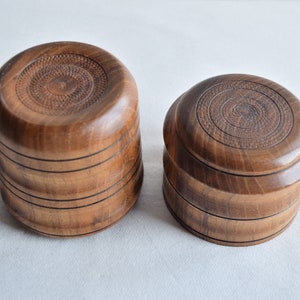 Wooden Container With Lid/Exotic Wooden Household Containers