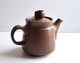 Langley Ovenware Teapot With Lid  Made in England Brown Tea kettle