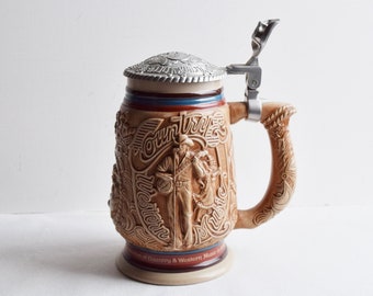 Vintage Avon 1994 Beer Stein/ Country & Western Music Stein/ Barware