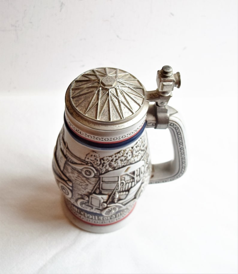 Vintage Avon Beer Stein With Lid 1979 Avon Collectibles Etsy