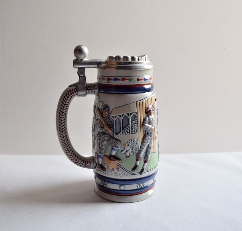 Vintage Avon Beer Stein With Lid 1984 Avon Collectible Beer Etsy