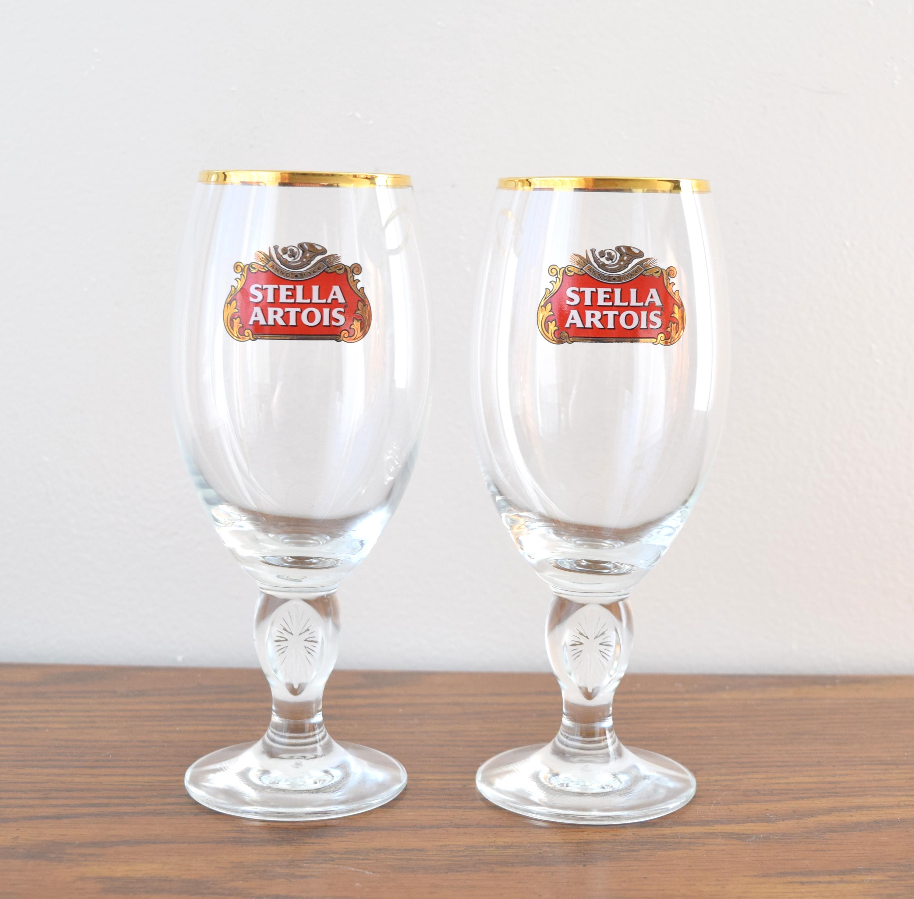 Vintage Stella Artois Glass - Etsy