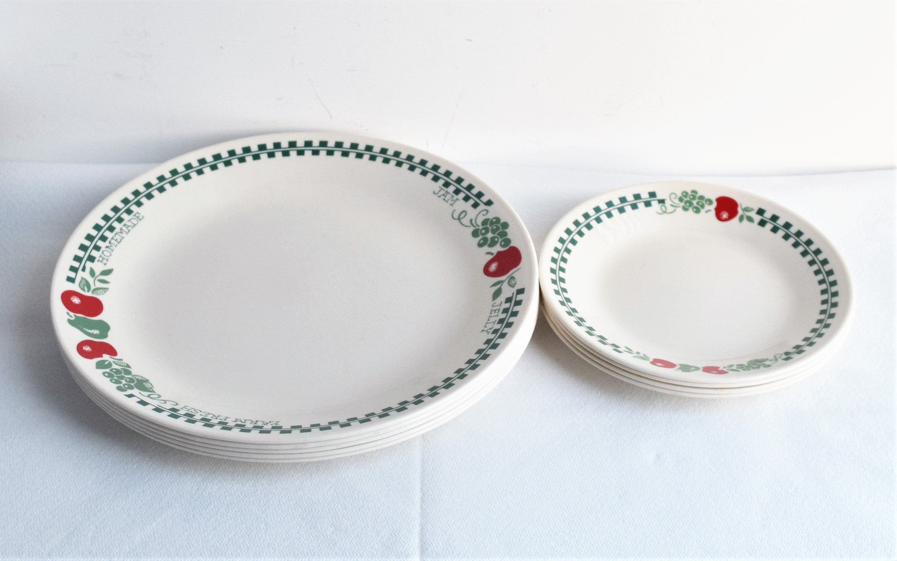 Set of 16 Piece Corelle Fresh Farm Dinnerware Made in USA Etsy