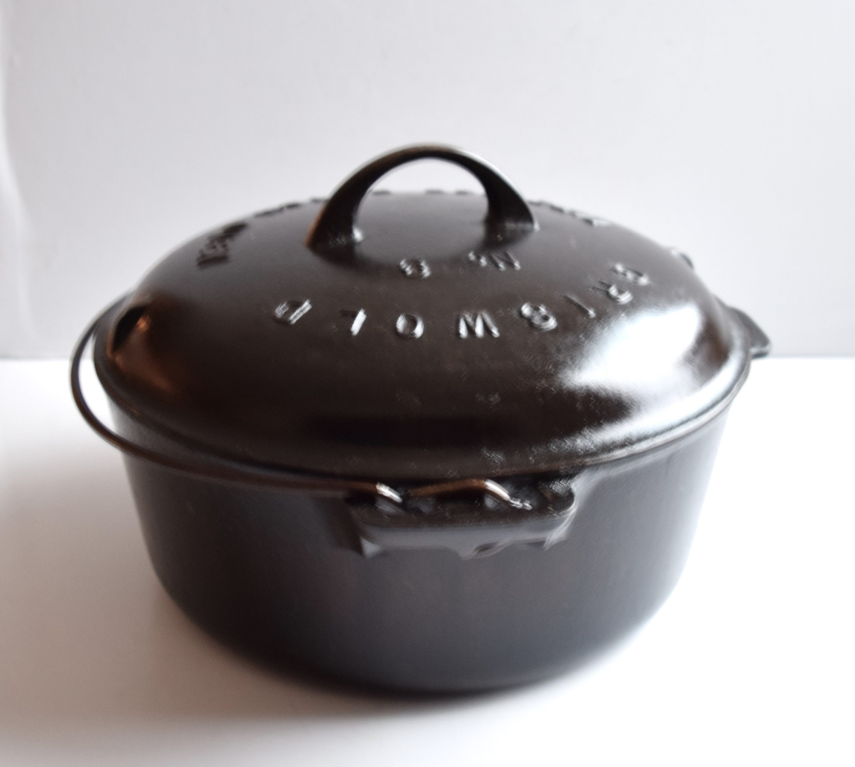 Griswold No 8 Large Logo Lidded Dutch Oven Lid 25518 Pot 835 - Etsy
