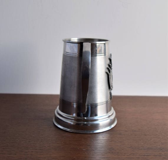 ビールジョッキ クロムメッキ ピューター - Etsy 日本