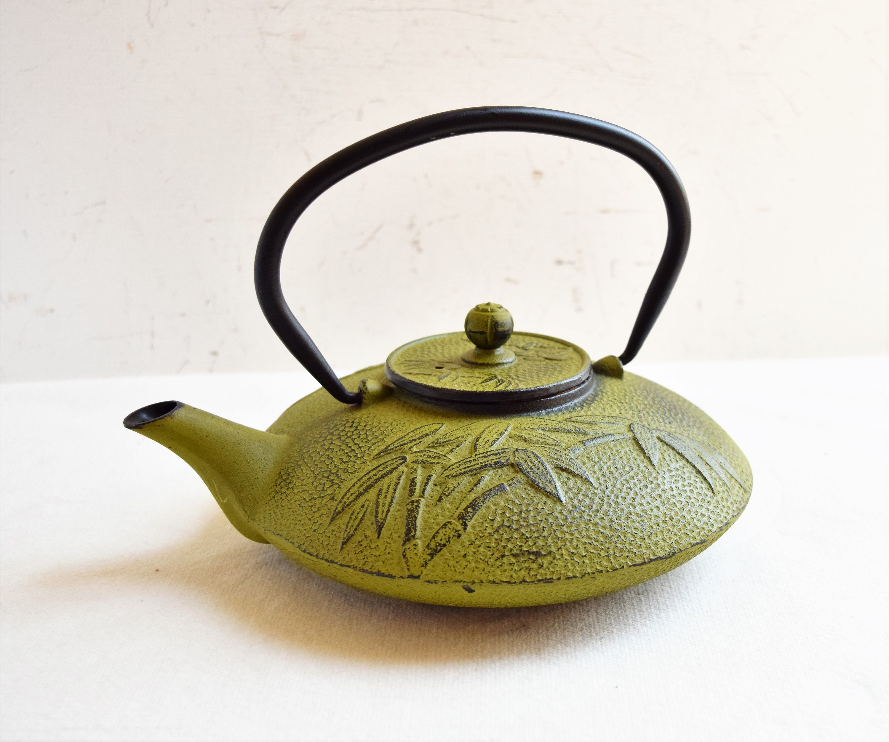 Vintage Cast Iron Teapot From Japan/vintage Tea Kettle Etsy