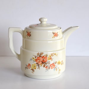 Hall's Superior koffiepot met terraspatroon, 8 kopjes
