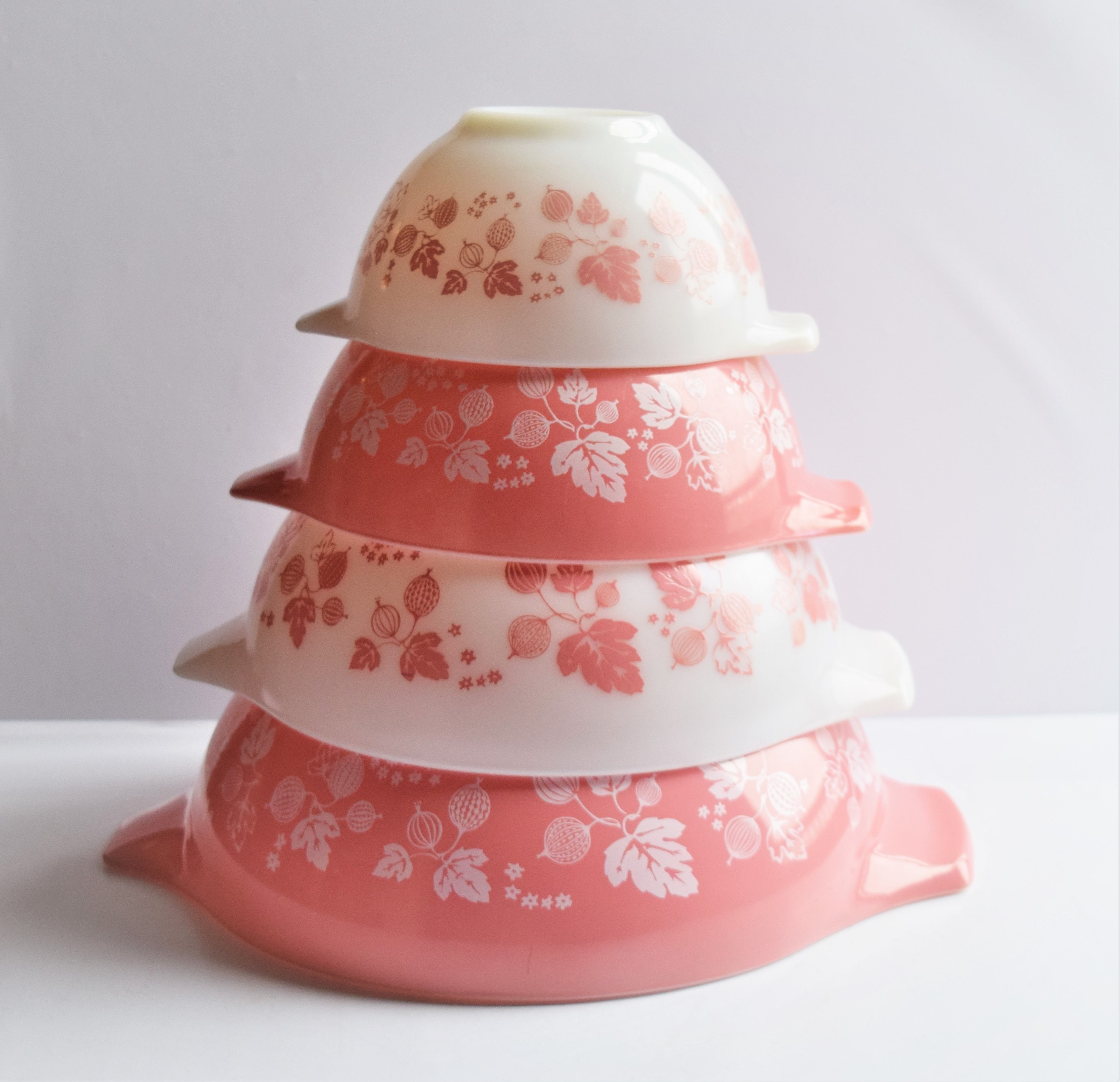 パイレックス ピンク グースベリー シンデレラ ミキシングボウル パイレックス ピンク グースベリー シンデレラ ミキシングボウル