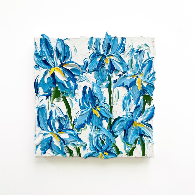 Blue Irises image 1