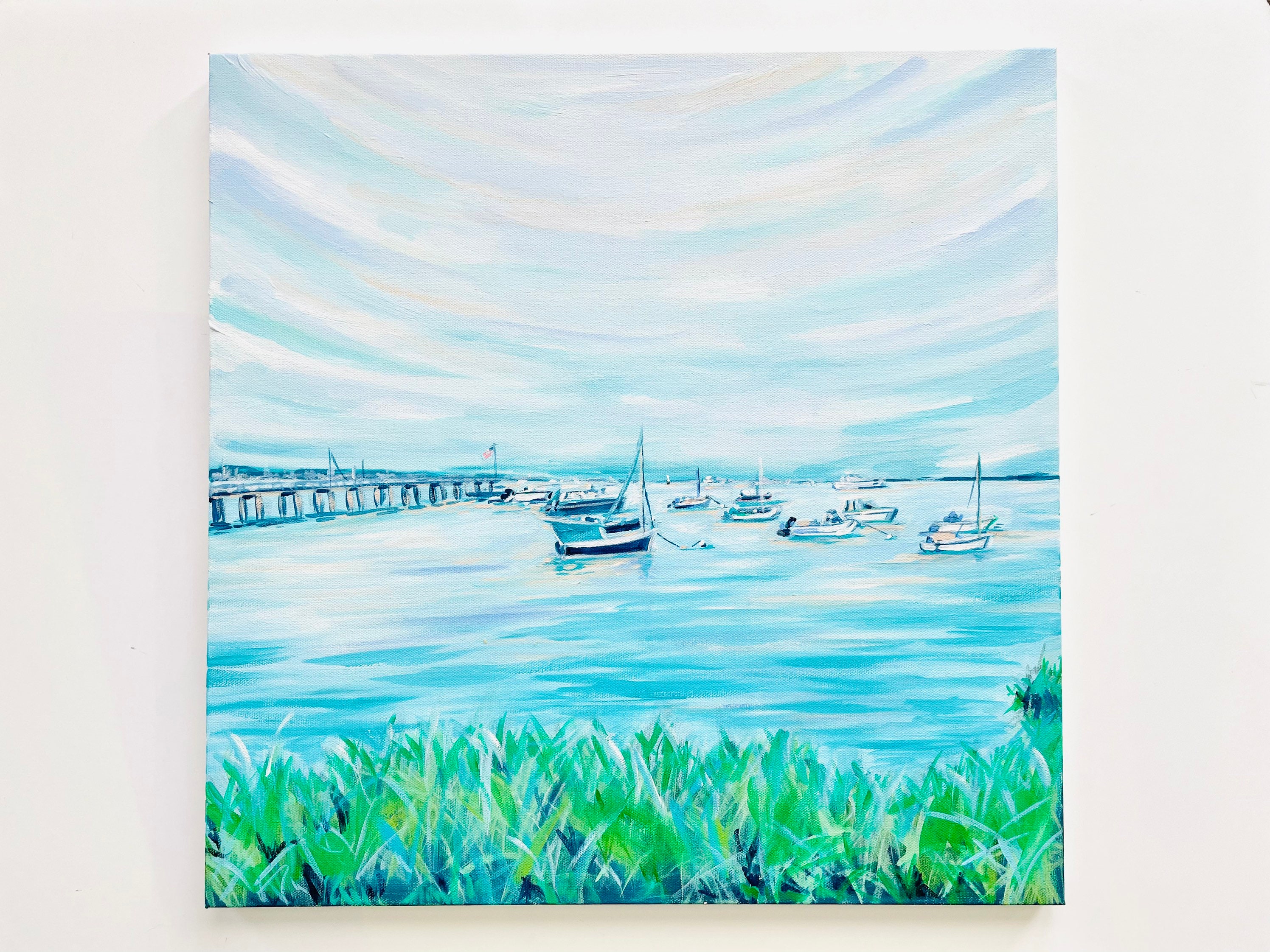 Fine Art Canvas Waters Edge at Barbara Willis blog