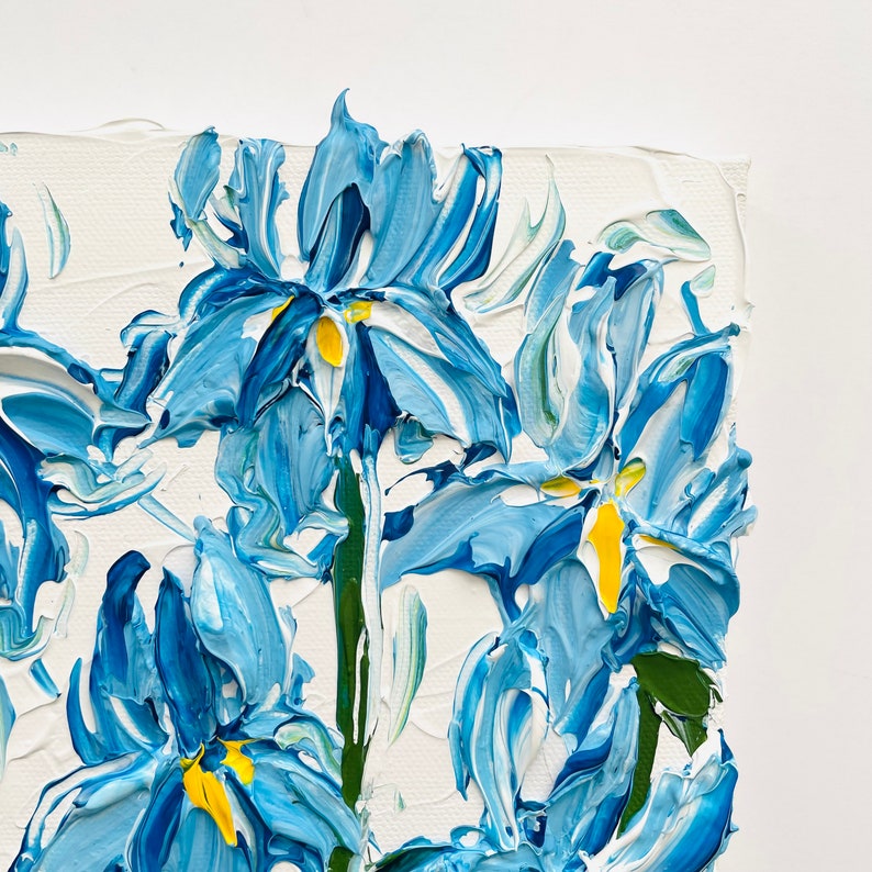 Blue Irises image 3