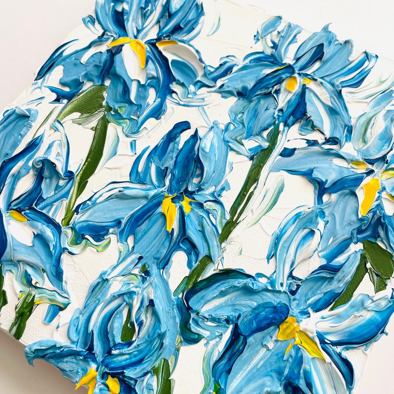 Blue Irises image 8