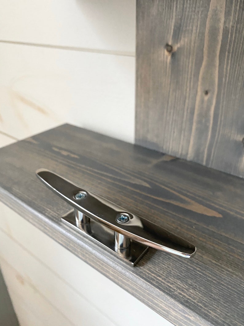 Nautical Towel Rack Nautical Decor Bathroom Decor Home Etsy