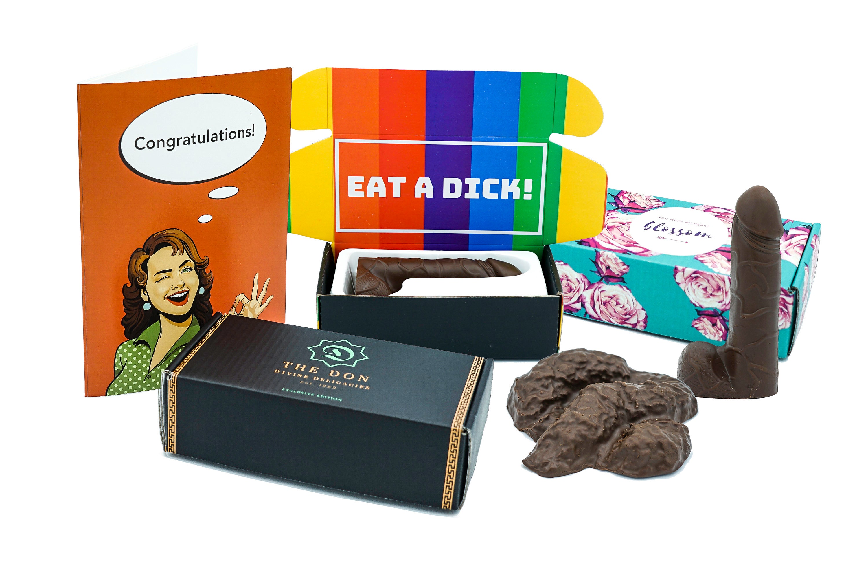 Broma de pene de chocolate regalo de orgullo boda gay | Etsy