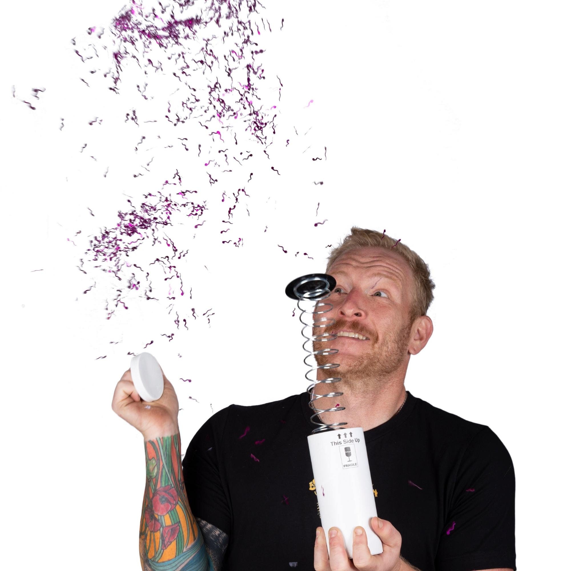 Spring Loaded Glitter Bomb Glitter Bomb Prank Glitter Bomb Etsy