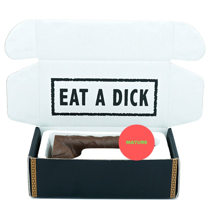 Chocolate Penis Funny Gag Gift Chocolate Dick Real Etsy