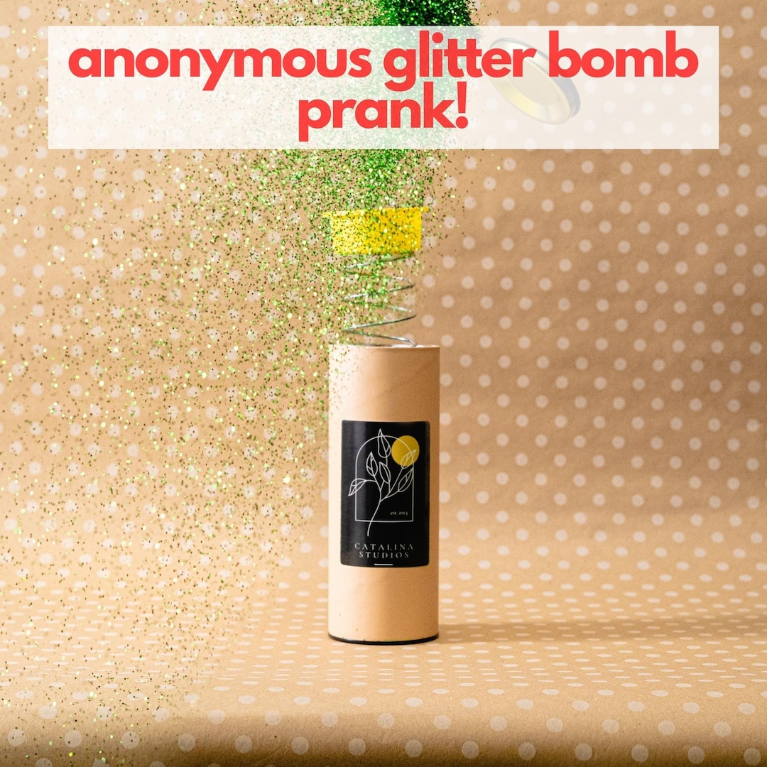 Pranks Anonymous - Spring Loaded Glitter Bomb - Senegal