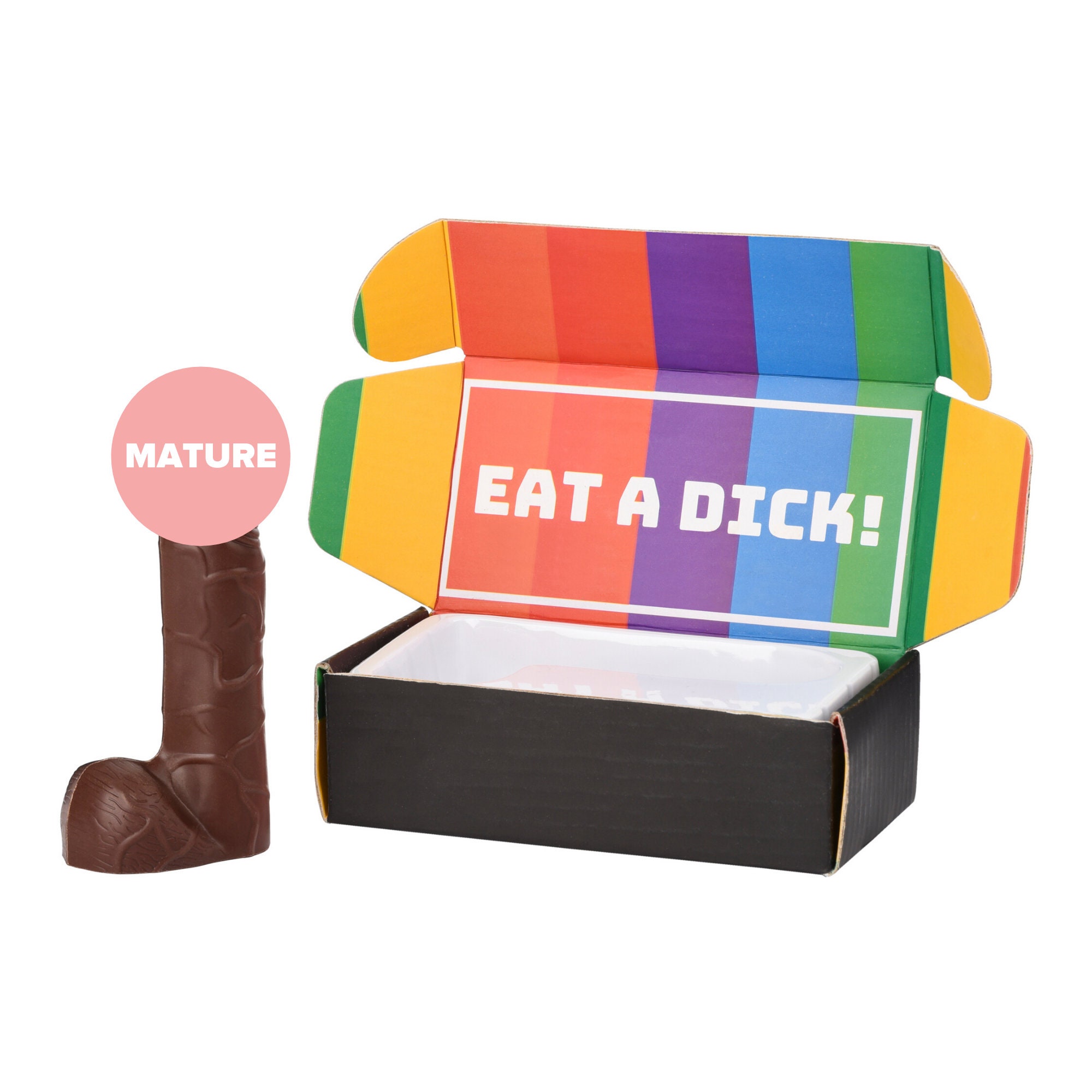 Chocolate Penis Funny Gag Gift, Real Milk Chocolate, Penis Shaped Edi…