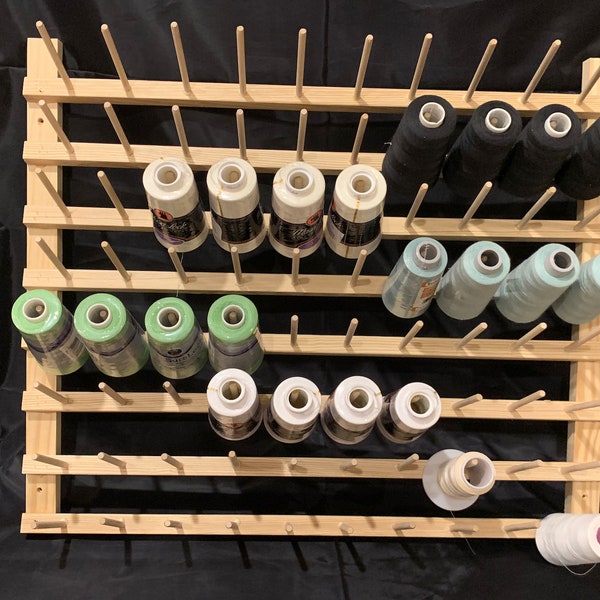 Thread Rack-Serger Thread 2 1/4 in. spacing 80 spools