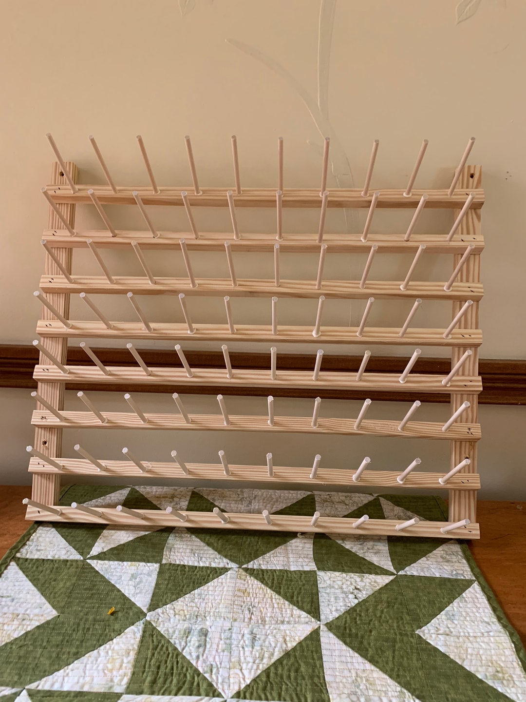 Thread Rack-serger Thread 2 1/4 In. Spacing 80 Spools - Etsy