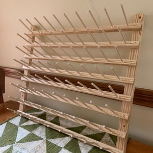 Thread Rack-Serger Thread 2 1/4 in. spacing 80 spools