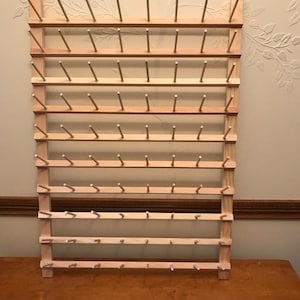80 Spool Thread Rack-3 inch industrial spools -Extra large spools
