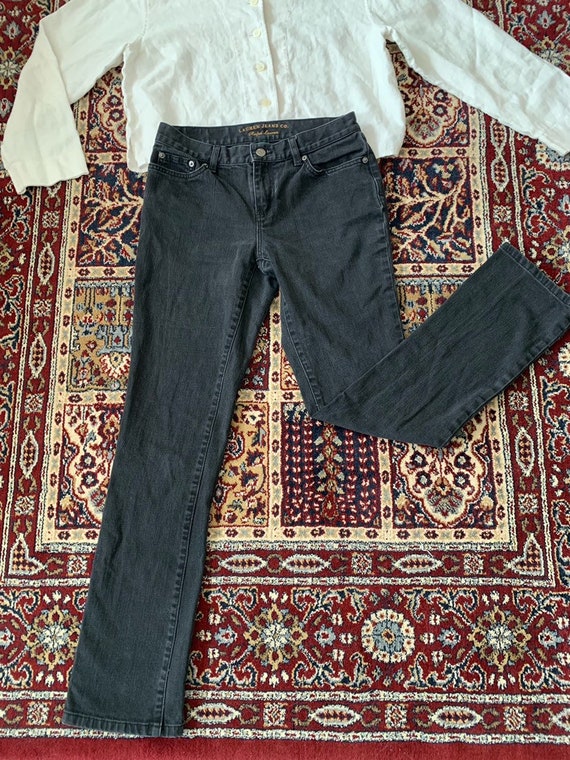 Vintage Ralph Lauren Black Mom Jeans