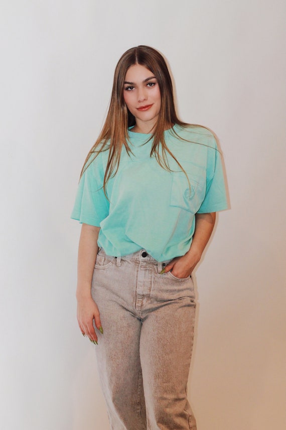 Turquoise Short Sleeve t-shirt