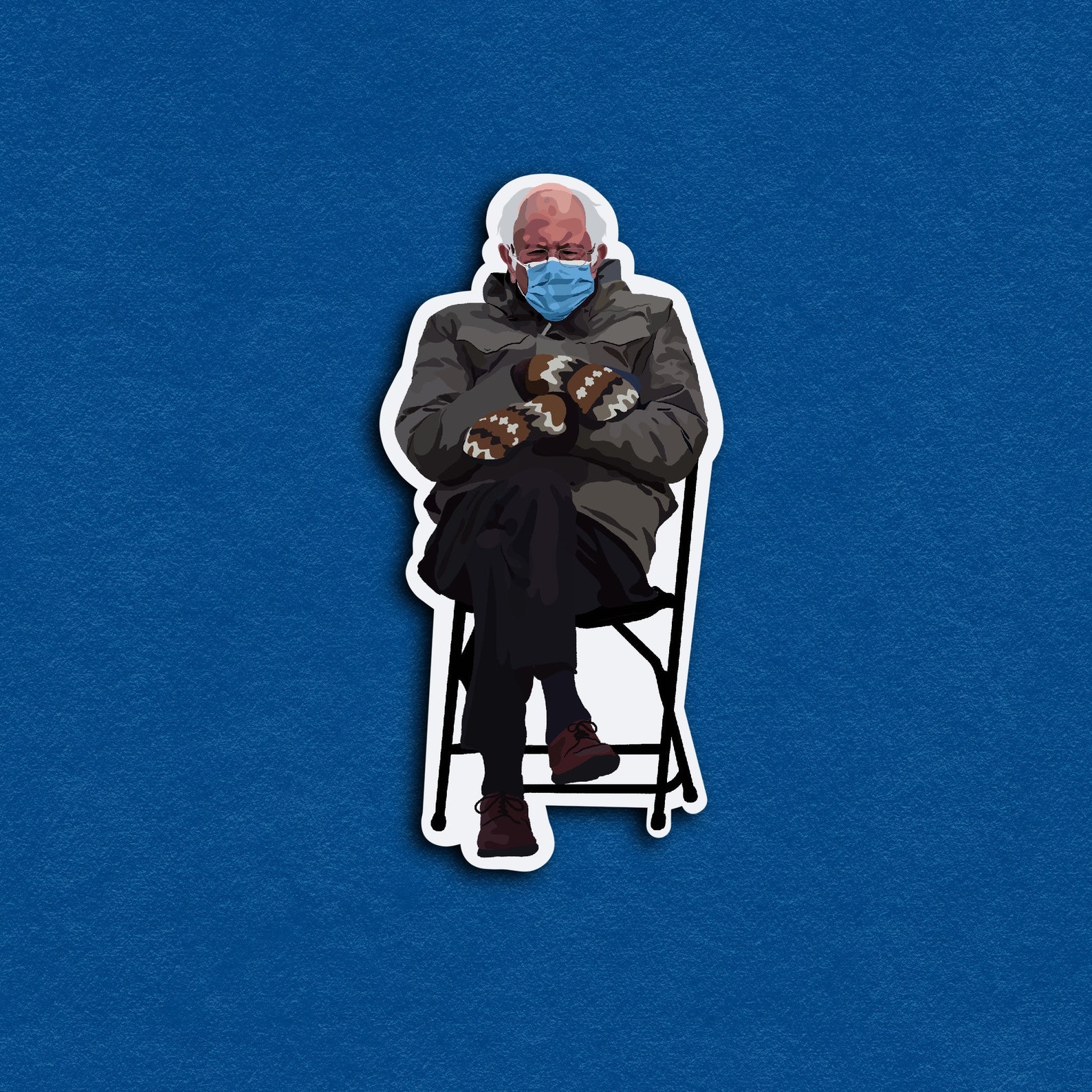 Bernie Sanders Mittens pegatina resistente a la intemperie - Il 1588xN.2909642390 Pkyx Bernie Sanders Mittens pegatina resistente a la intemperie - Il 1588xN.2909642390 Pkyx