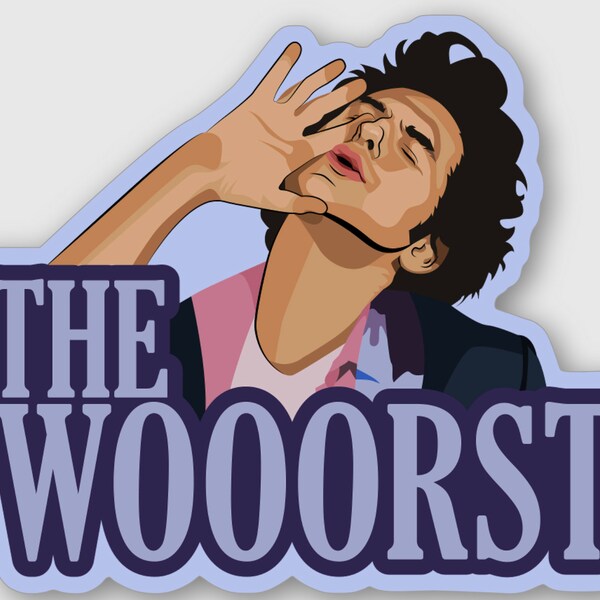 Jean-Ralphio weatherproof sticker