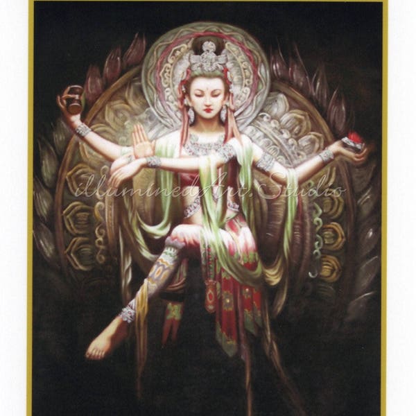 Goddess Shakti Card