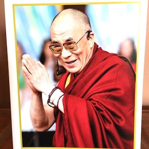 Carte du dalaï-lama Namaste