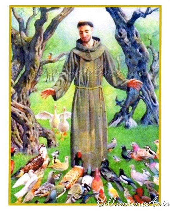 Saint Francis of Assisi Card