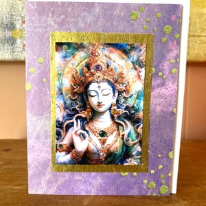 Carta artistica con foglia d'oro di Tara Bianca