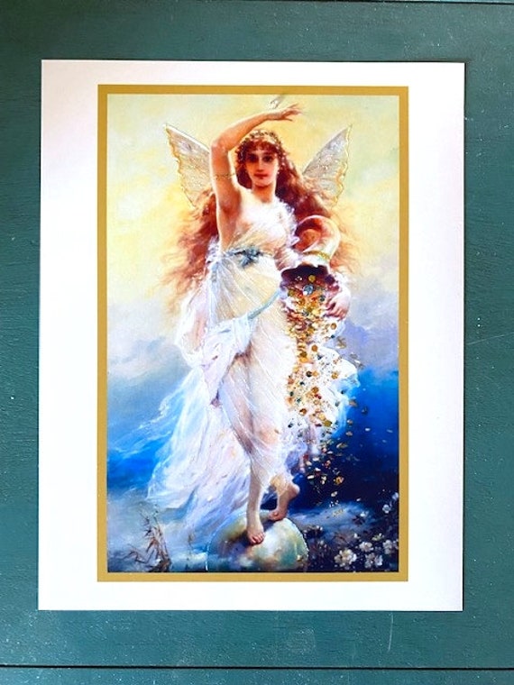 Art Print: Fortuna, Goddess of Fortune - Etsy 日本