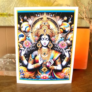 Carte Déesse Lakshmi
