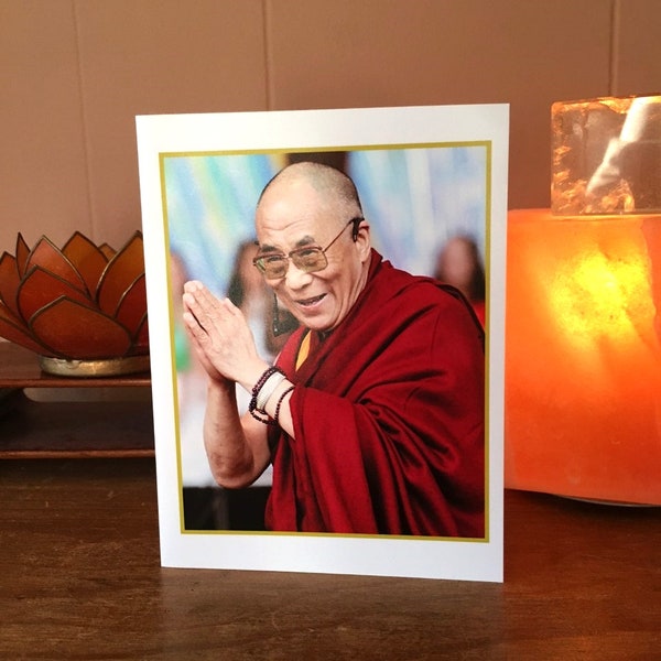 Namaste Dalai Lama Card