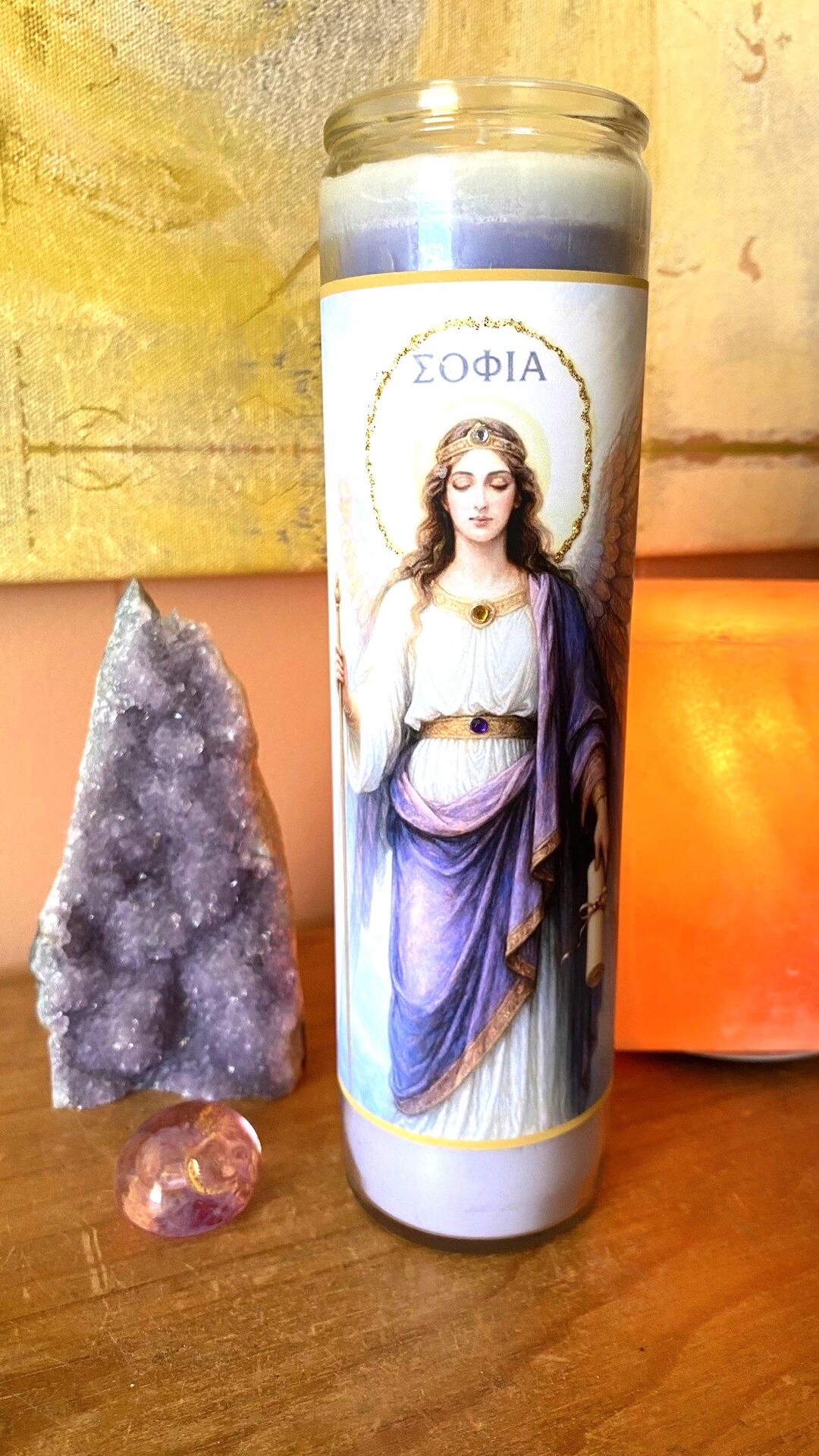 Divine Wisdom Sophia 7 Day Devotional Candle - Etsy