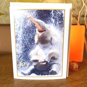 Carte inspiration cristal « JOY » d'Ellie