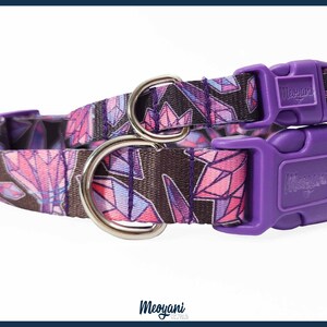 Crystal Witch Dog and Cat collars/ Halloween Witchy Pattern Dog Collars/ Gift for pet owners