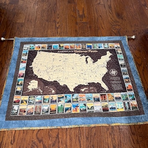 National Parks map