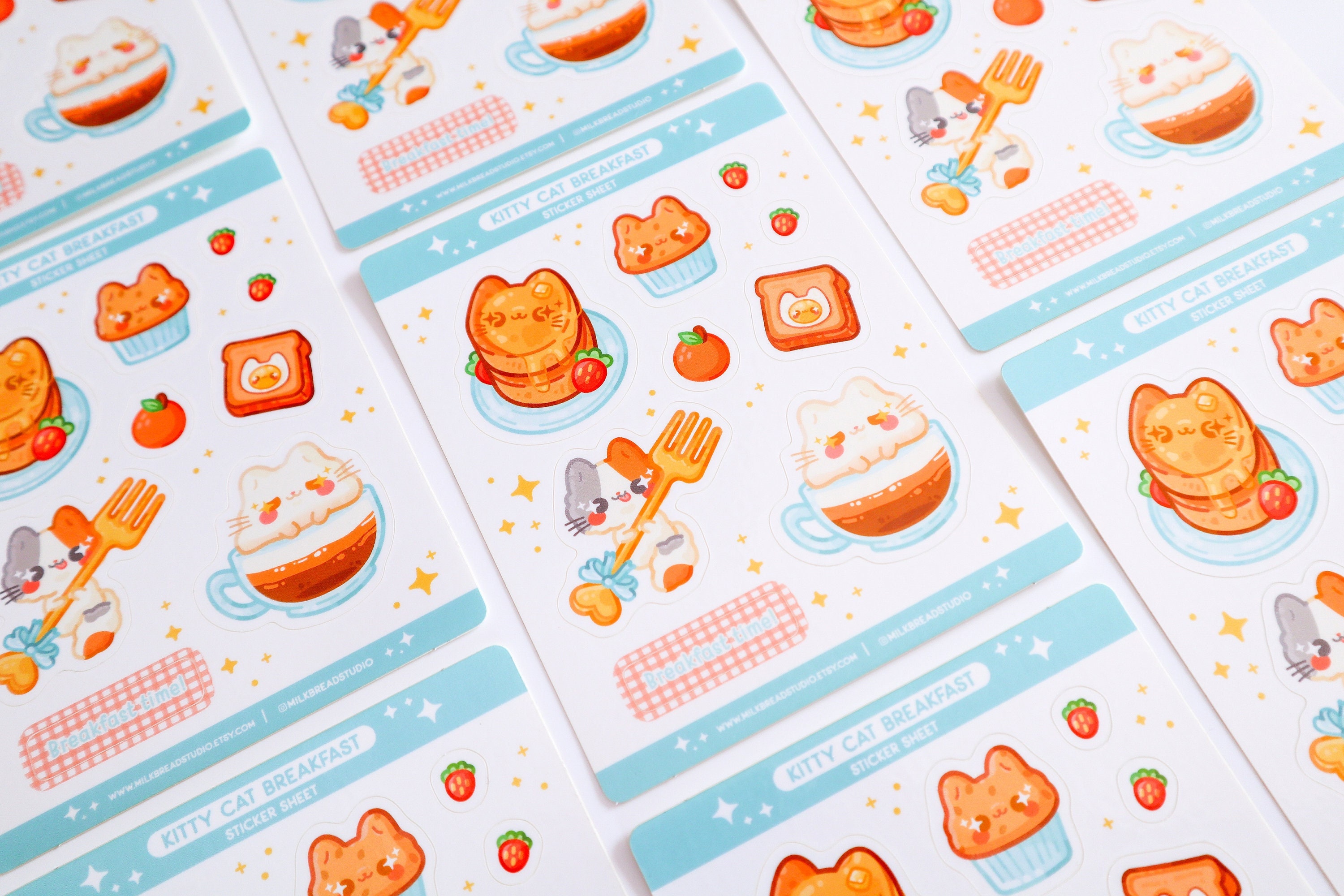 Shopping Planner Sticker Sheet – Kittie Treats Shop